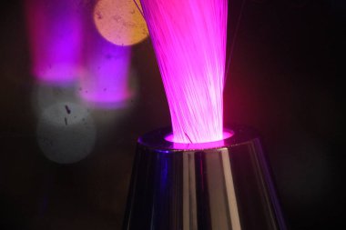 Dijital soyut arkaplan. Işıklı kompozisyon