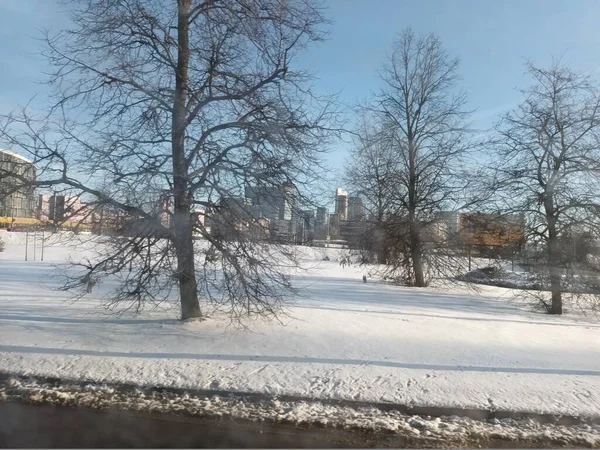 Stad Urbana Landskap Utsikt — Stockfoto