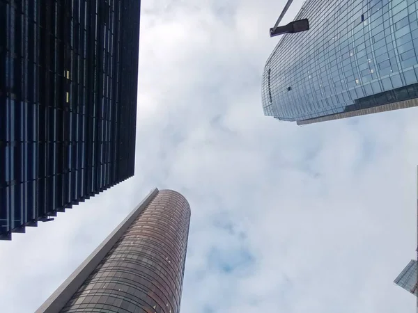 Edificio Moderno Vista Ciudad —  Fotos de Stock