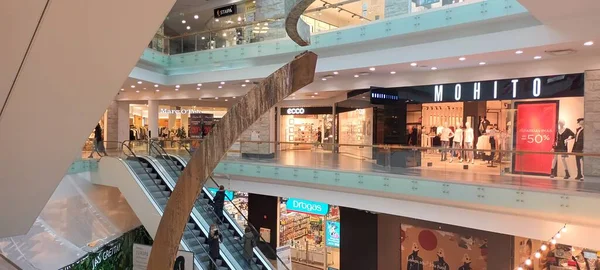 Shopping Mall View — Fotografia de Stock