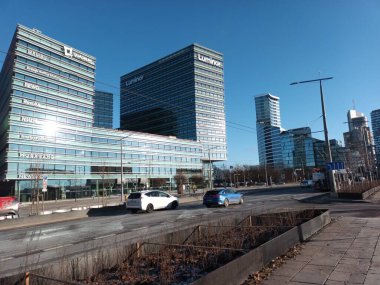 urban landscape of modern city 