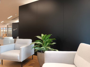 Modern ofis iç mobilya ile 