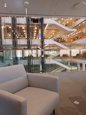 Modern ofis iç mobilya ile 