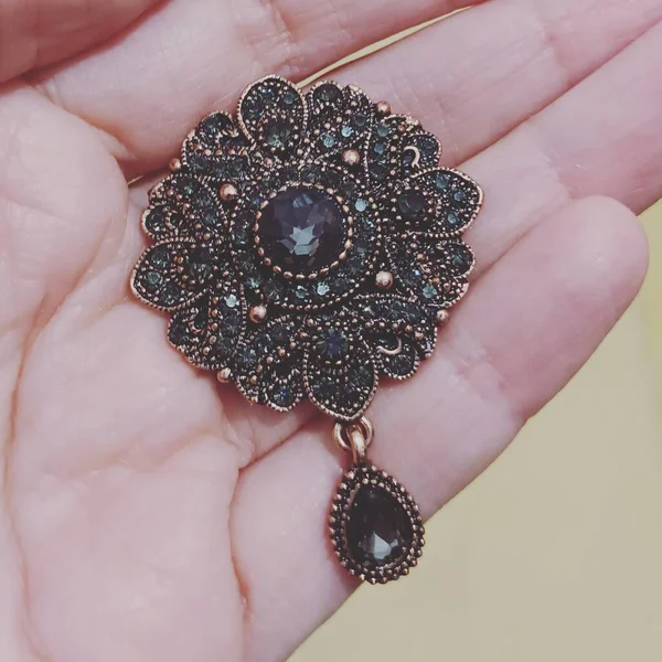 Mücevher parçası, broş broşu görünümünü kapat