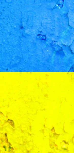 Ukrainian Flag Background View Vertical — Stock Photo, Image