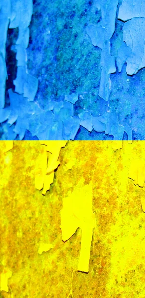 Pohled Pozadí Ukrajinské Vlajky Vertikální — Stock fotografie