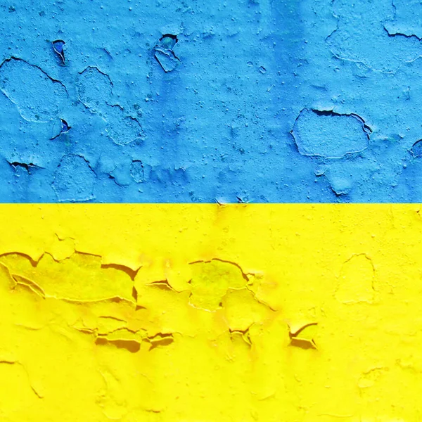 Pavillon Ukrainien Vue Fond Verticale — Photo