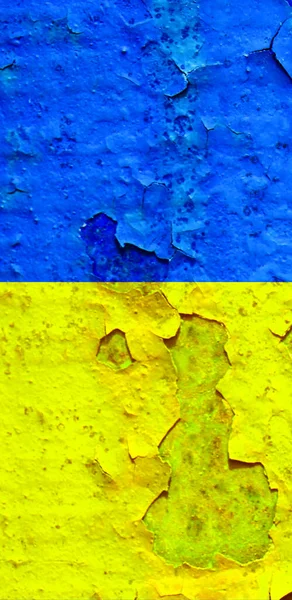 Hintergrund Der Ukrainischen Flagge Vertikal — Stockfoto