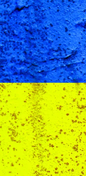 Ukrainian Flag Background View Vertical — Stock Photo, Image