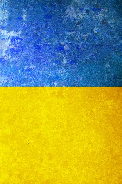 Hintergrund Der Ukrainischen Flagge Vertikal — Stockfoto