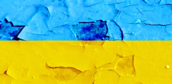 Hintergrund Der Ukrainischen Flagge Vertikal — Stockfoto