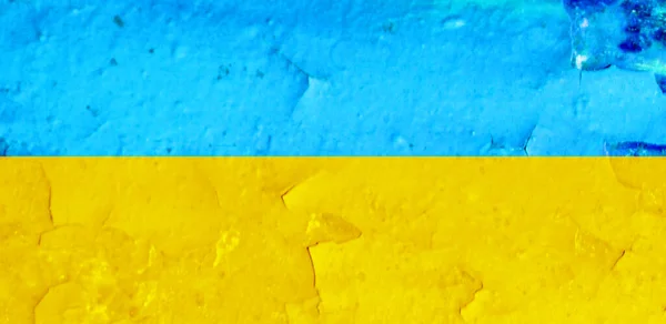 Hintergrund Der Ukrainischen Flagge Vertikal — Stockfoto