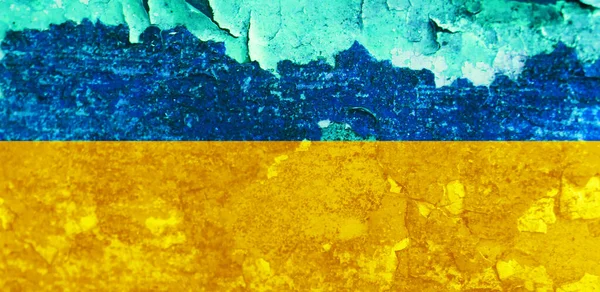 Ουκρανική Σημαία Προβολή Φόντου Κατακόρυφη — Φωτογραφία Αρχείου