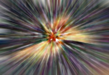 Soyut renkli hızlı hareket kavramı bulanık arkaplan  