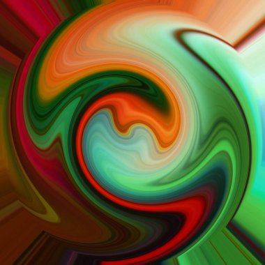 soyut güzel renkli arkaplan, küre konsepti