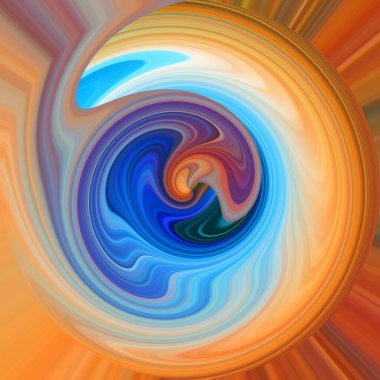 soyut güzel renkli arkaplan, küre konsepti 