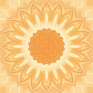 Soyut renkli yaratıcı dijital mandala arkaplan görüntüsü 