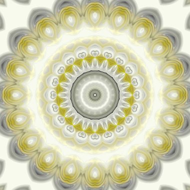 Soyut renkli yaratıcı dijital mandala arkaplan görüntüsü 