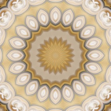 Soyut renkli yaratıcı dijital mandala arkaplan görüntüsü 