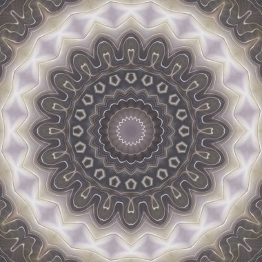 Soyut renkli yaratıcı dijital mandala arkaplan görüntüsü 