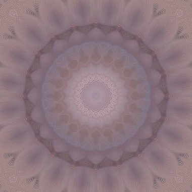 Soyut renkli yaratıcı dijital mandala arkaplan görüntüsü 