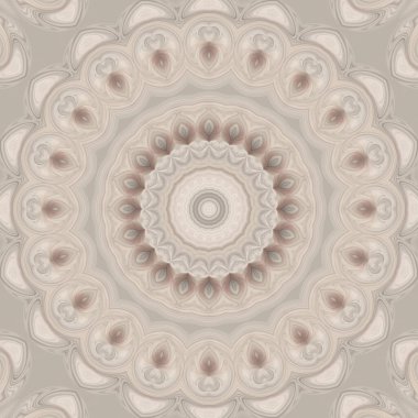 Soyut renkli yaratıcı dijital mandala arkaplan görüntüsü 