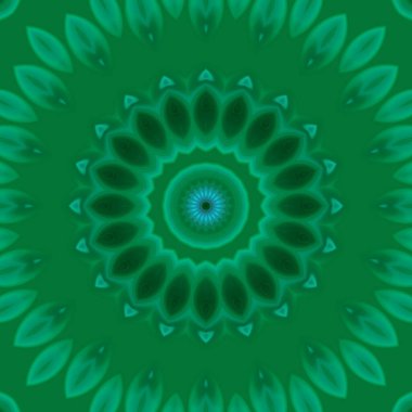 Soyut renkli yaratıcı dijital mandala arkaplan görüntüsü 