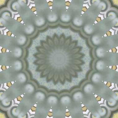 Soyut renkli yaratıcı dijital mandala arkaplan görüntüsü 