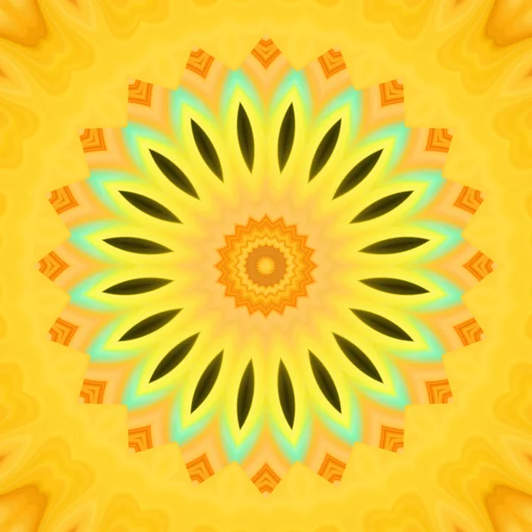 Soyut renkli yaratıcı dijital mandala arkaplan görüntüsü 