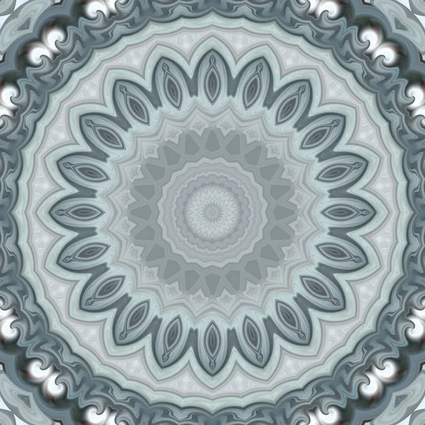 Soyut renkli yaratıcı dijital mandala arkaplan görüntüsü 