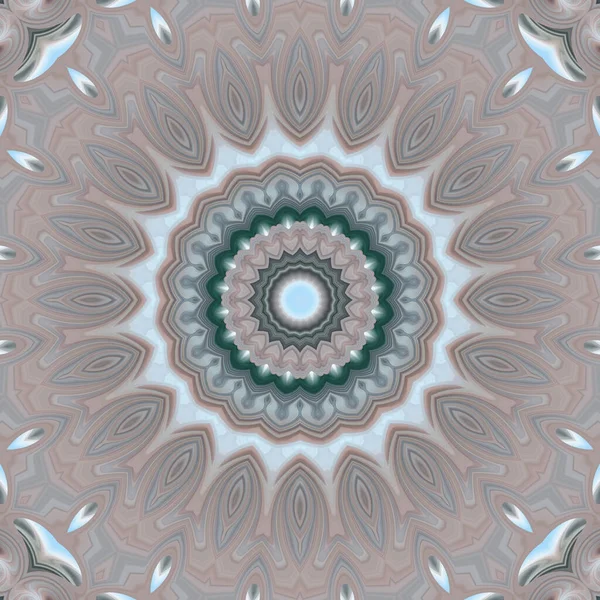 Soyut renkli yaratıcı dijital mandala arkaplan görüntüsü 