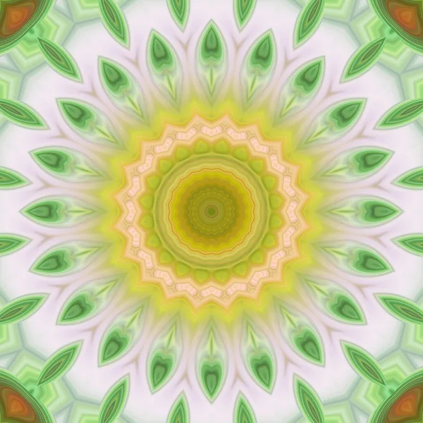 Soyut renkli yaratıcı dijital mandala arkaplan görüntüsü 