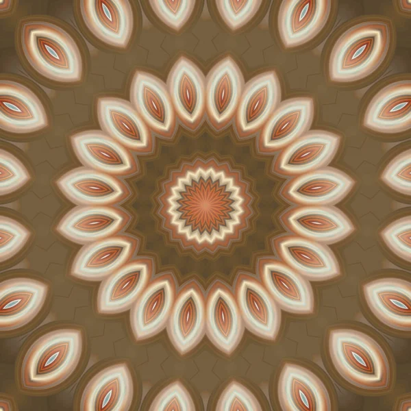 Soyut renkli yaratıcı dijital mandala arkaplan görüntüsü 