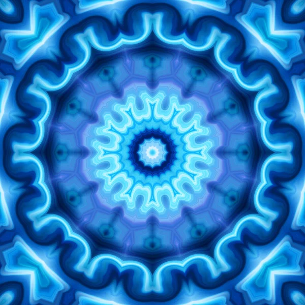 Soyut renkli yaratıcı dijital mandala arkaplan görüntüsü 