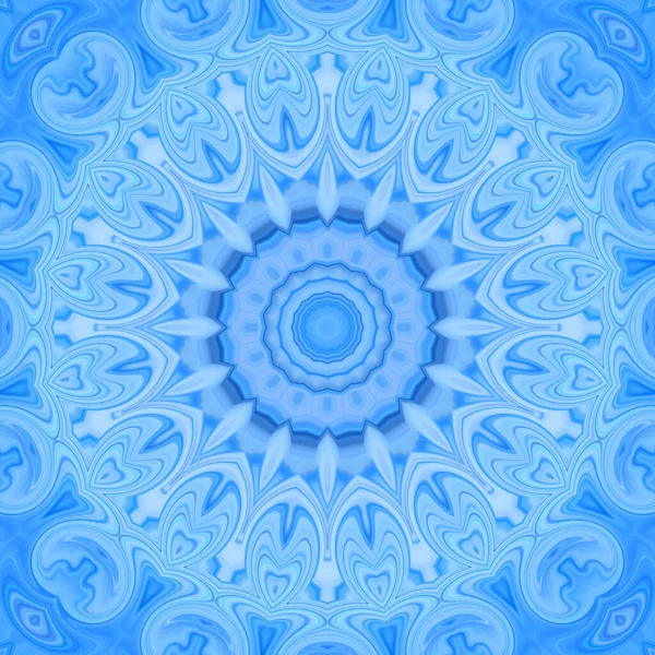 Soyut renkli yaratıcı dijital mandala arkaplan görüntüsü 