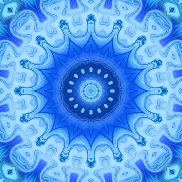 Abstract Kleurrijke Creatieve Digitale Mandala Achtergrond Uitzicht — Stockfoto