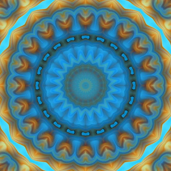 Soyut renkli yaratıcı dijital mandala arkaplan görüntüsü 