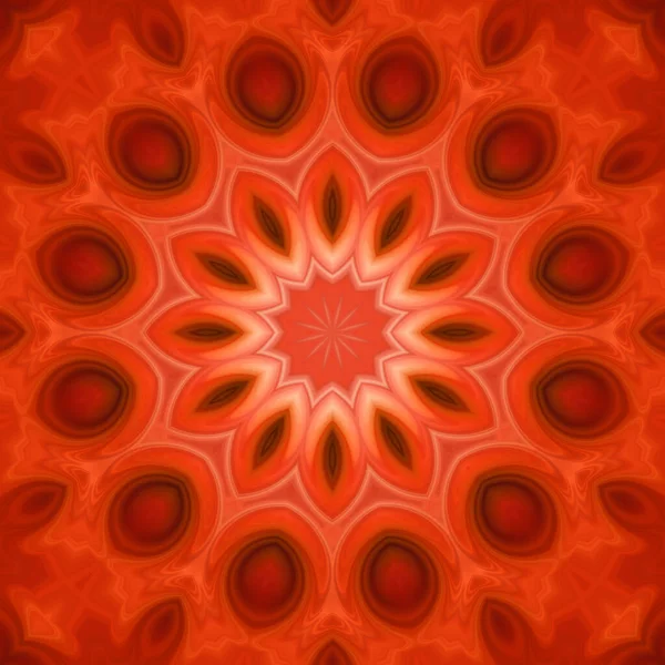 Soyut renkli yaratıcı dijital mandala arkaplan görüntüsü 