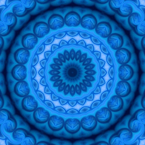 Soyut renkli yaratıcı dijital mandala arkaplan görüntüsü 