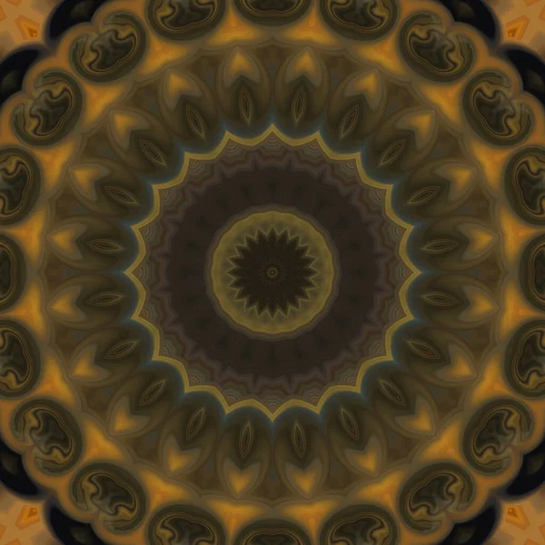 Soyut renkli yaratıcı dijital mandala arkaplan görüntüsü 