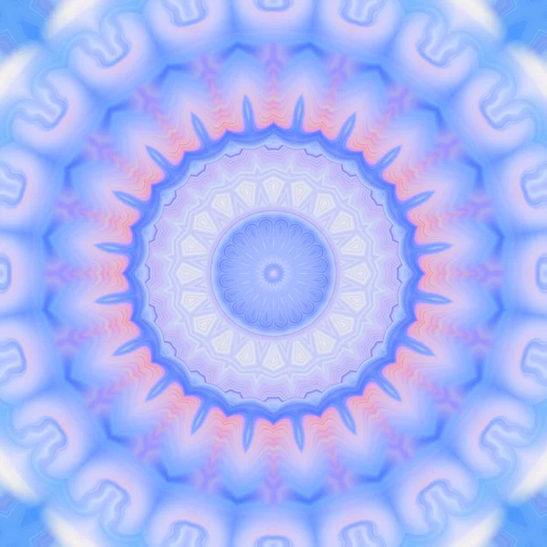 Soyut renkli yaratıcı dijital mandala arkaplan görüntüsü 