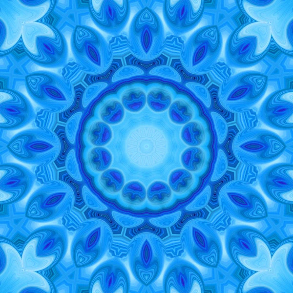 Soyut renkli yaratıcı dijital mandala arkaplan görüntüsü 