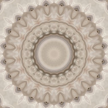 Soyut renkli yaratıcı dijital mandala arkaplan görüntüsü 