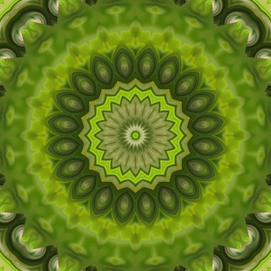 Soyut renkli yaratıcı dijital mandala arkaplan görüntüsü 