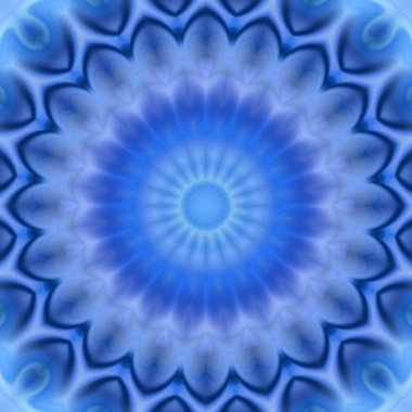 Soyut renkli yaratıcı dijital mandala arkaplan görüntüsü 