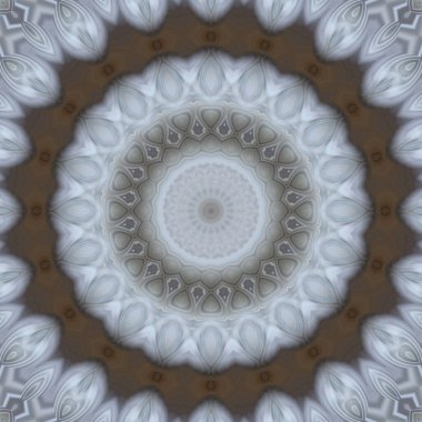 Soyut renkli yaratıcı dijital mandala arkaplan görüntüsü 