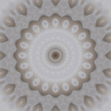 Soyut renkli yaratıcı dijital mandala arkaplan görüntüsü 