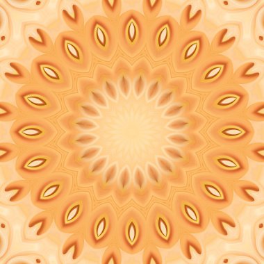 Renkli soyut mandala arkaplanı, kaleydoskop deseni 