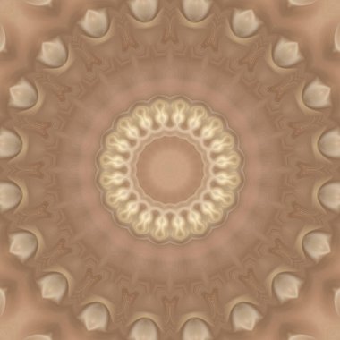 Renkli soyut mandala arkaplanı, kaleydoskop deseni 