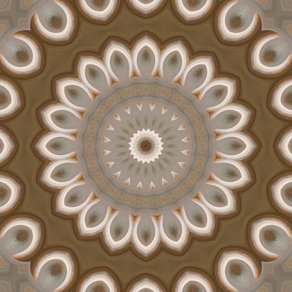 Soyut renkli yaratıcı dijital mandala arkaplan görüntüsü 